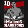 Kép 2/5 - Marcus Rashford férfi póló (B_fekete