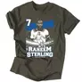 Kép 4/5 - Raheem Sterling férfi póló (Grafit)