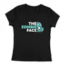 Kép 1/2 - The zombie face női póló (Fekete)