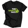 The grinch face férfi póló (Fekete)
