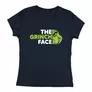 Kép 3/3 - The grinch face női póló (Sötétkék)