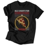 Kép 1/3 - All i want for ... pizza férfi póló (Fekete)