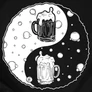Beer-Jang férfi póló  (B_Fekete)