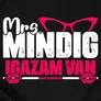 Mrs. mindig igazam kapucnis pulóver (B_fekete)