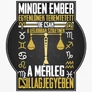 Minden ember (horoszkópos) (mérleg) fém bögre (B_fehér