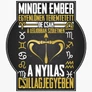 Minden ember (horoszkópos) (nyilas) fém bögre (B_fehér