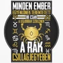 Minden ember (horoszkópos) (rák) fém bögre (B_fehér