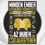 Minden ember (horoszkópos) (ikrek) kis párna (B_fehér)