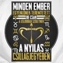 Minden ember (horoszkópos) (nyilas) kis párna (B_fehér)