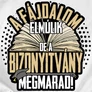 A bizonyítvány megmarad férfi kis párna (B_Fehér)