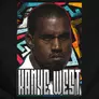 Kép 2/2 - Kanye West férfi póló (B_Fekete)