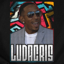 Kép 2/2 - Ludacris kapucnis pulóver (B_fekete)