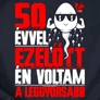 Én voltam a leggyorsabb férfi póló férfi póló (B_navy)
