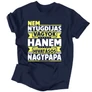 Hivatásos nagypapa férfi póló (Sötétkék)