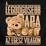 Kép 2/10 - A legdögösebb apa férfi póló (B_fekete)