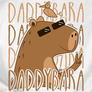 Kép 2/6 - Daddybara férfi póló (B_fehér