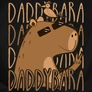 Daddybara férfi póló (B_Fekete)