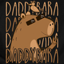 Kép 3/6 - Daddybara férfi póló (B_Fekete)
