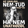 200IQ - Ha nem unatkozol női póló (B_fekete)