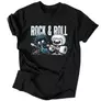 Kép 1/2 - Rock &amp; Roll férfi póló (Fekete)