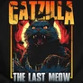Catzilla női póló (B_fekete)
