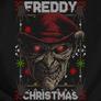 Kép 2/2 - Freddy christmas kapucnis pulóver (B_Fekete)