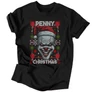 Penny christmas férfi póló (Fekete)