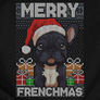 Kép 2/2 - Merry frenchmas férfi póló (B_fekete)