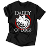 Kép 5/6 - Daddy of dogs férfi póló (Fekete)