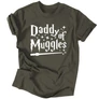 Daddy of muggles férfi póló (Grafit)