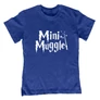 Mini muggle gyerek póló (Királykék)