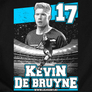Kép 2/3 - Kevin De Bruyne szurkolói férfi póló (B_Fekete)