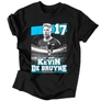 Kevin De Bruyne szurkolói férfi póló (Fekete)