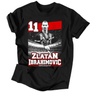 Kép 1/3 - Zlatan Ibrahimovic szurkolói férfi póló (Fekete)