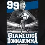 Kép 2/3 - Gianluigi Donnarumma szurkolói gyerek póló (B_Fekete)