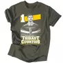 Kép 4/4 - Thibaut Courtois szurkolói férfi póló (Grafit)