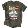 Kép 5/5 - Paulo Dybala szurkolói férfi póló (Grafit)