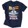 Paulo Dybala szurkolói férfi póló (Sötétkék)
