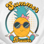 Kép 2/4 - Summer dream női póló (B_Fehér)