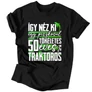 Tökéletes X éves traktoros férfi póló (Fekete)