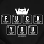 Fuck you periódusos rendszer női póló (B_fekete)