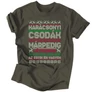 Karácsonyi csoda férfi póló (Grafit)