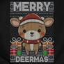 Kép 2/2 - Merry deermas férfi póló (B_fekete)