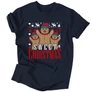 Sweet christmas férfi póló (Sötétkék)
