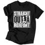 Kép 1/5 - Straight Outta Roxfort férfi póló (Fekete)