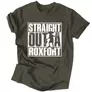Kép 4/5 - Straight Outta Roxfort férfi póló (Grafit)