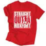 Kép 3/5 - Straight Outta Roxfort férfi póló (Piros)