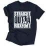 Kép 5/5 - Straight Outta Roxfort férfi póló (Sötétkék)