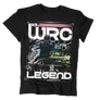 WRC LEGEND gyerek póló (Fekete)