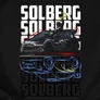 Solberg férfi póló (B_Fekete)